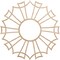 Ekena Millwork Augustus Wood Fretwork Pierced Ceiling Medallion, Alder, 22"OD x 7 3/4"ID x 3/8"T CMWP22X22X0375AUAL - alternate 1
